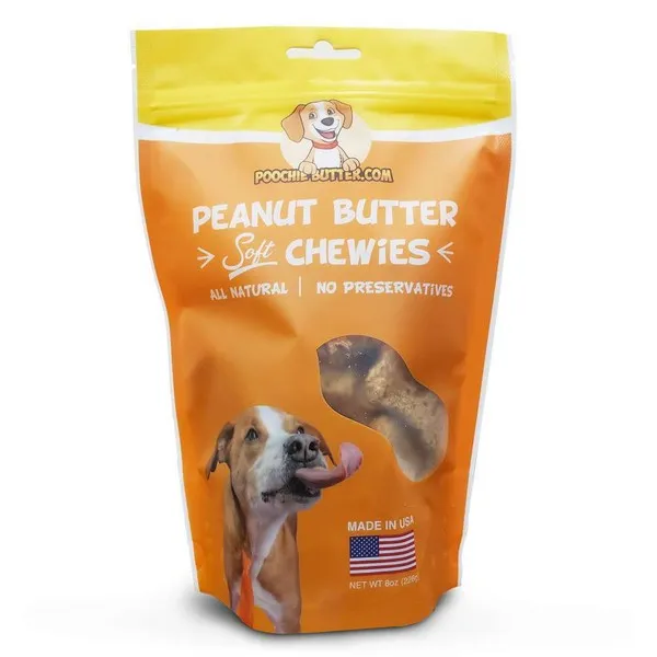 1ea 8 oz. Poochie Peanut Butter Treats - Treats